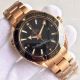 New style Replica Omega Seamaster Co-Axial Rose Gold Watch Black Dial (2)_th.jpg